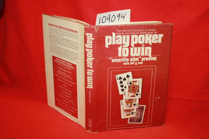 Preston,  Amarillo Slim ; Cox, Bill G.: Play Poker to Win