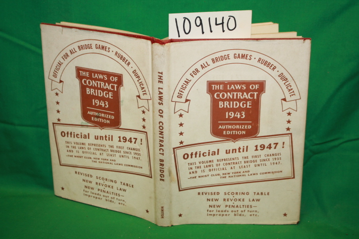 The Whist Club: The Laws of Contract Bridge 1943