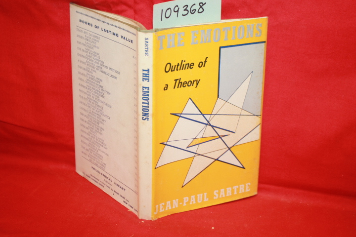 SARTRE, JEAN-PAUL: THE EMOTIONS: OUTLINE OF A THEORY