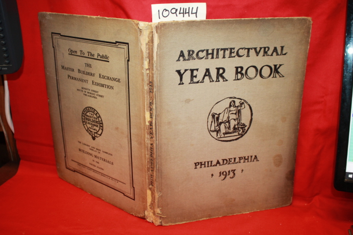 PHILADELPHIA PRINTING: ARCHITECTVRAL YEARBOOK, PHILADELPHIA 1913