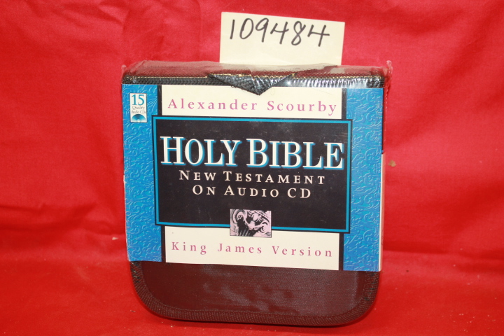 Scourby, Alexander: Holy Bible New Testament, on Audio CD KJV