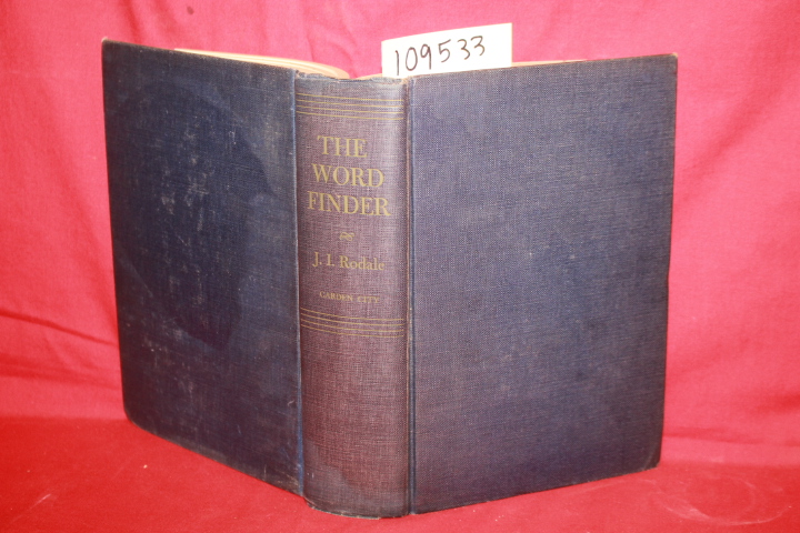 RODALE, J. I.: THE WORD FINDER