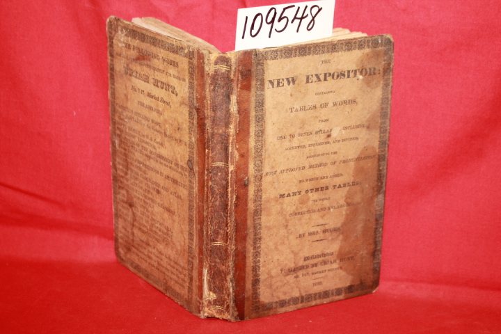 HUGHS: THE NEW EXPOSITOR: CONTAINING TABLES OF WORDS, FROM ONE TO SEVEN SYLLA...