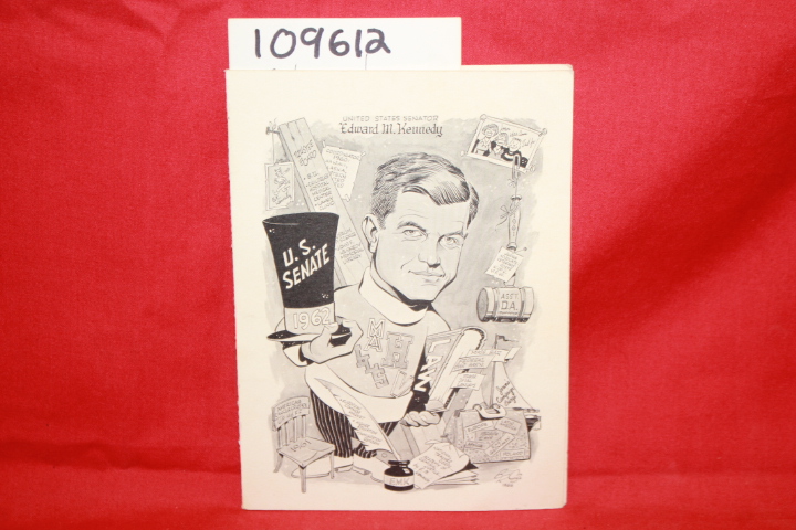 KENNEDY, EDWARD **SIGNED BY U.S. SEN...: KENNEDY, EDWARD **SIGNED  QUINCY-SOU...