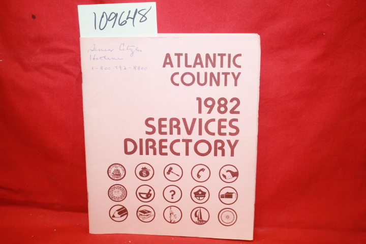 SQUIRES, RICHARD E.: ATLANTIC COUNTY 1982 SERVICES DIRECTORY
