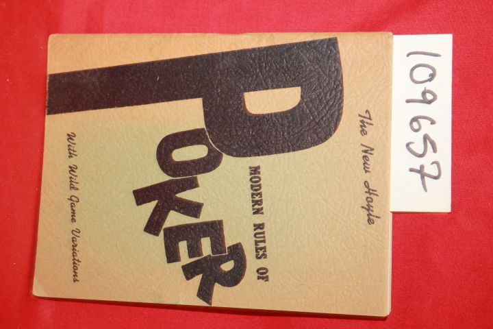 THE NEW HOYLE: MODERN RULES OF POKER WITH WILD GAME VARIATIONS