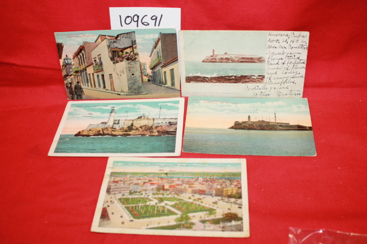 HAVANA CUBA (5): POSTCARDS OF HAVANA CUBA (5)