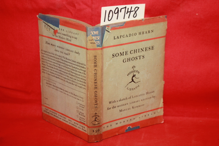 HEARN, LAFCADIO: SOME CHINESE GHOSTS
