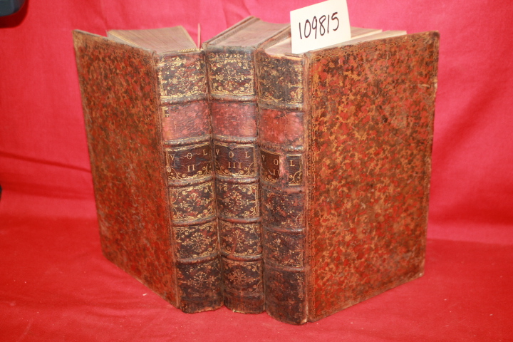TEMPLE, WILLIAM: THE WORKS OF SIR WILLIAM TEMPLE, BAR. VOLUMES 2-4