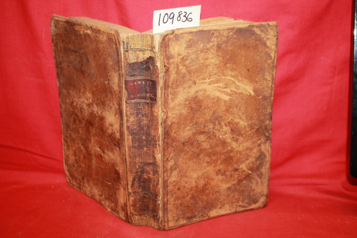 PATERSON, WILLIAM: LAWS OF THE STATE OF NEW JERSEY