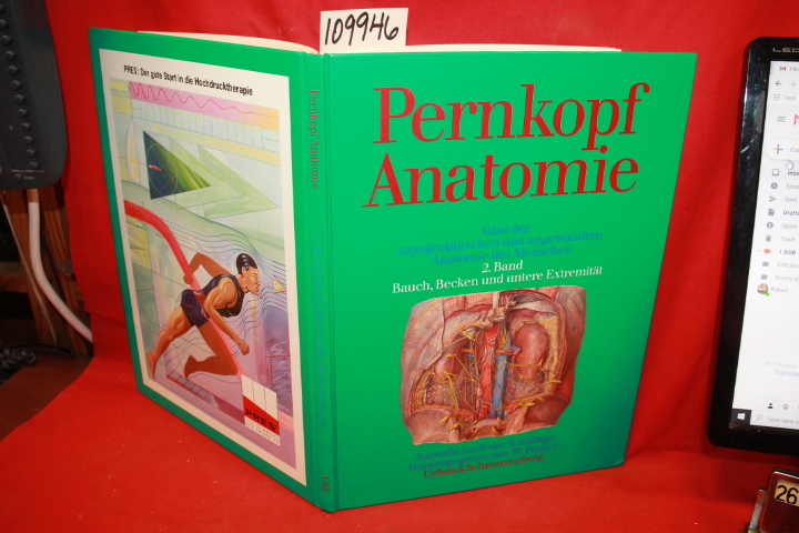 PLATZER. WERNER  AND PERNKOPF, EDUARD: PERNKOPF ANATOMIE: 2. BAND: BRUST, BAU...