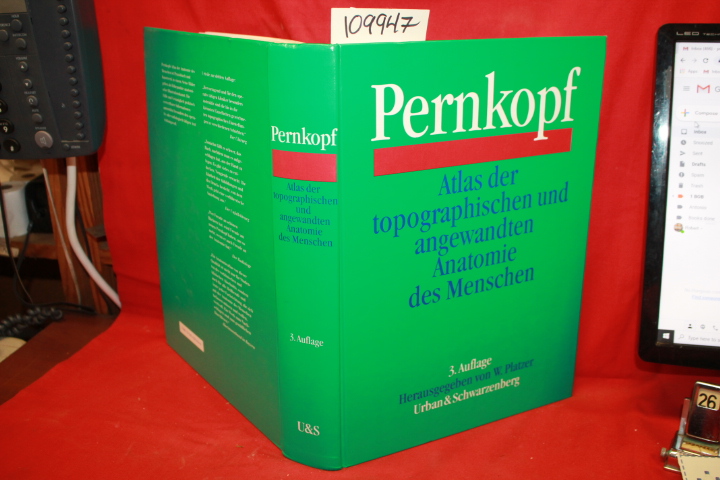 PLATZER, WERNER  AND PERNKOPF, EDUARD: PERNKOPF ANATOMIE: 3. NEUBEARBEITETE U...