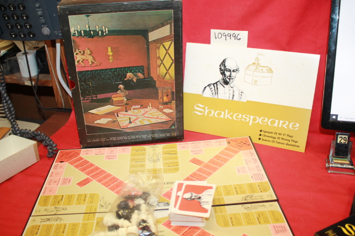 SHAKESPEARE BOOKCASE GAME