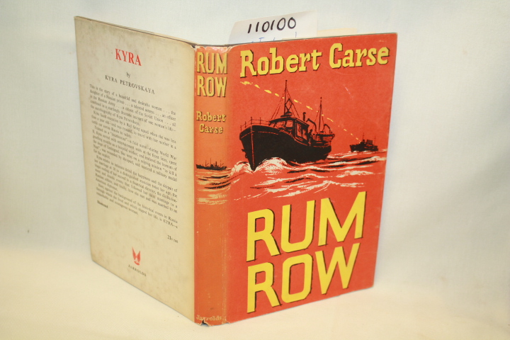 CARSE, ROBERT: RUM ROW (Prohibition Atlantic City)