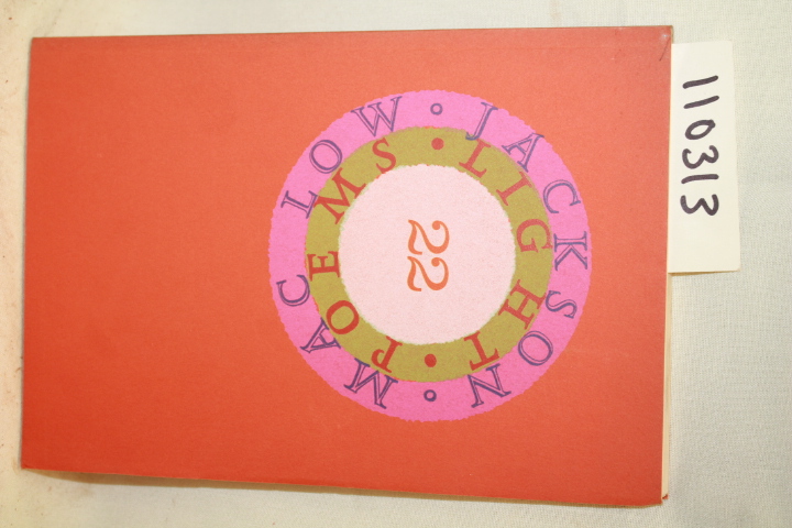 MACLOW, JACKSON: LIGHT POEMS