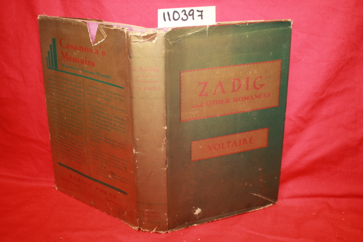 VOLTAIRE: ZADIG AND OTHER ROMANCES