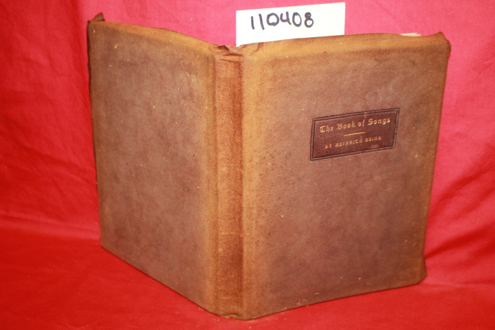 HEINE, HENRICH: THE BOOK OF SONGS