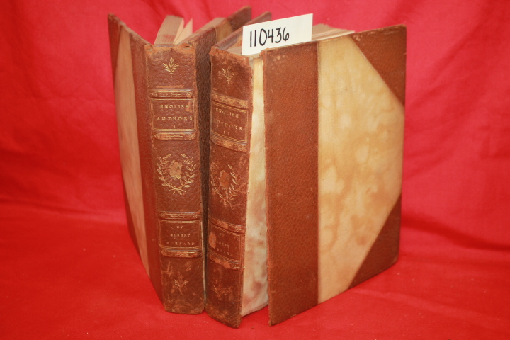 HUBBARD, ELBERT: LITTLE JOURNEYS TO THE HOMES OF ENGLISH AUTHORS VOL 1 AND 2