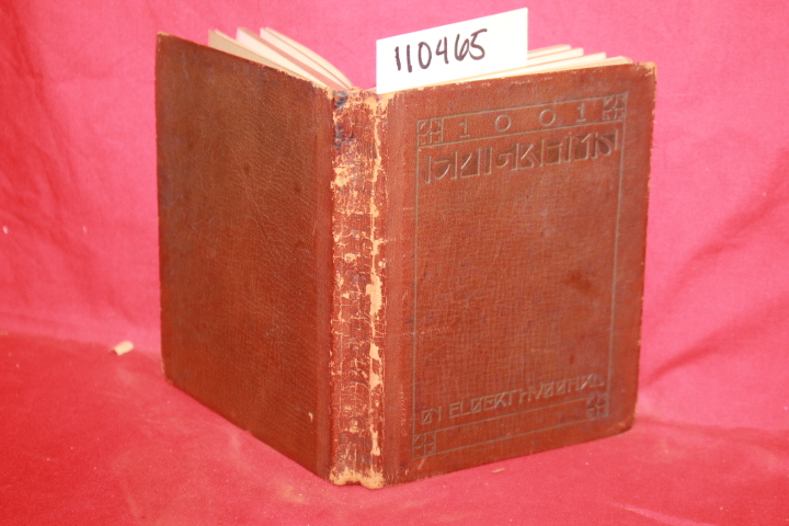 HUBBARD, ELBERT: A THOUSAND AND ONE EPIGRAMS