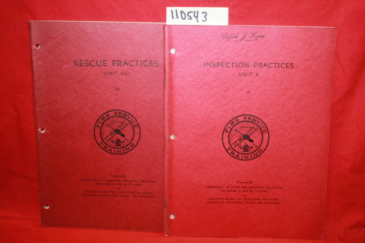 FIRE SCHOOL COMMONWEALTH OF PENNSYLV...: FIRE SERVICE TRAINING; INSPECTION PR...