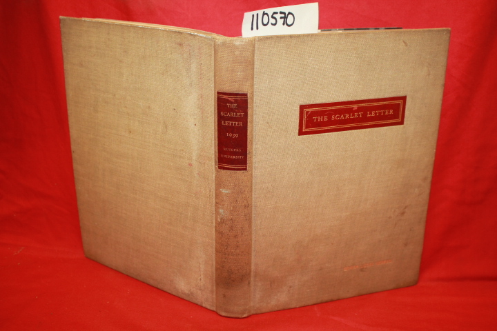 Rutgers University 1939; The senior class of: The Scarlett Letter 1939 Yearbook
