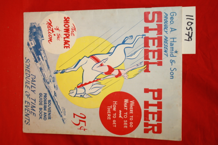 Hamid, Geo A.: Steel Pier Souvenir Program and Guide Book ATLANTIC CITY