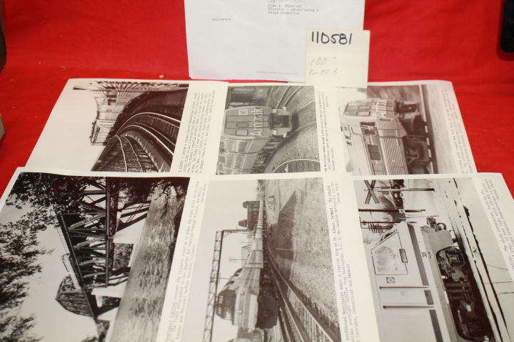 Amtrack 6 PHOTOGRAPHS: Amtrack Metroliners - from NYC to Washington; The Suns...