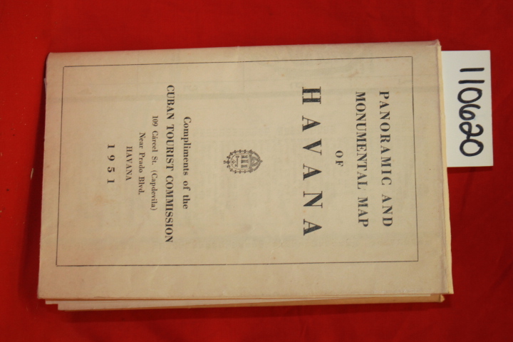 Cuban Tourist Commission: Panoramic and Monumental Map of Havana