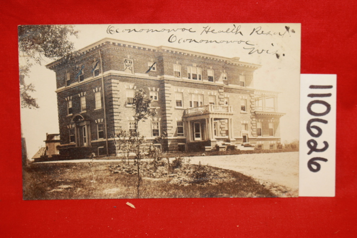Oconomowoc Heath Resort: Oconomowoc Heath Resort Post Card