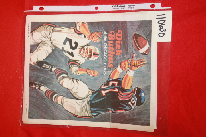 Chicago Bears: Dick Butkus of the Chicago Bears Print