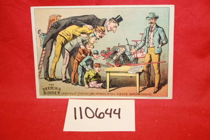 The Deering Binder: Victorian Trade Card