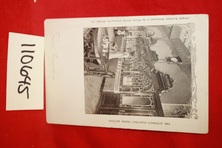 The Automat: The Automat Post Card