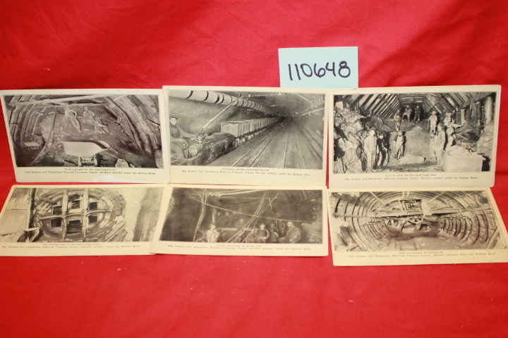 The American Photograph Co.: Postcards from the Hudson and Manhattan Tunnels