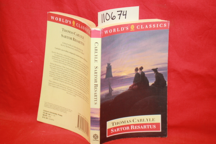 McSweeney and Sabor, Peter: World's Classics; Thomas Carlyle Sartor Resartus