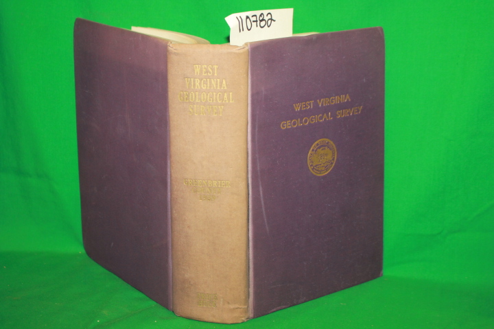 Price, Paul H.: West Virginia Geological Survey; Greenbrier County