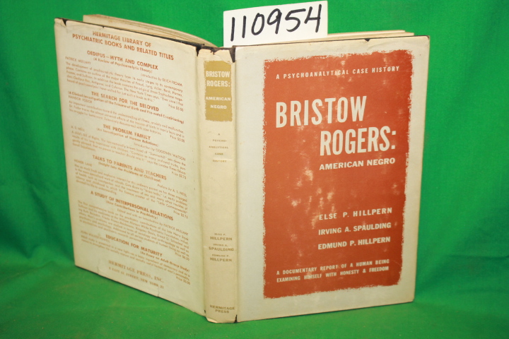 Hillpern, Else P. and irving A. Spau...: A Psychoanalytical Case History Bris...
