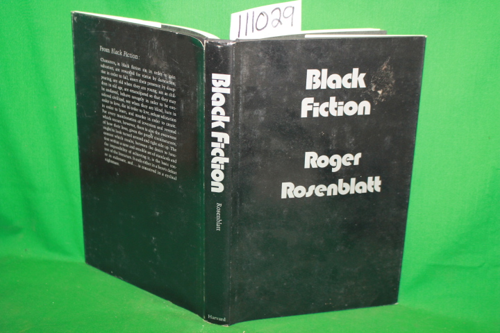 Rosenblatt, Roger: Black Fiction Rosenblatt, Roger: Black Fiction