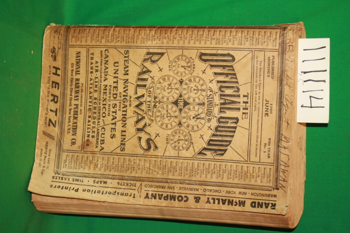 Burns, A. J. and L.F. Sweeny: The Official Guide of the Railways and Steam Na...