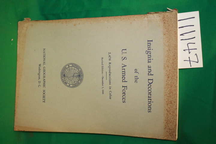 Grosvenor, Gilbert: Insignia and Decorations of the U.S. Armed Forces