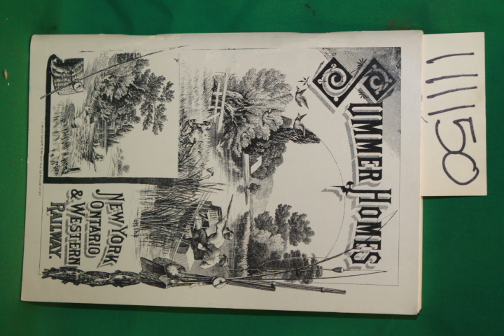 Ackerman, David A,: Summer Homes On The New York Ontario and Western Railway