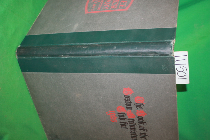 Little, Frederick V.: The Book of the Boston Architectural Club 1925