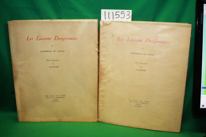 De Laclos,Choderlos: Les Liaisons Dangereuses 2 Volumes