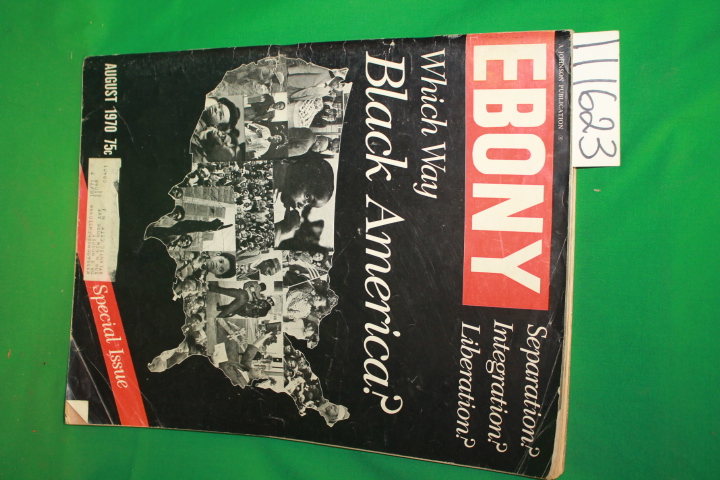 Ebony Magazine, Lerone Bennett, Robert S. Browne,...: Ebony Magazine August 1970