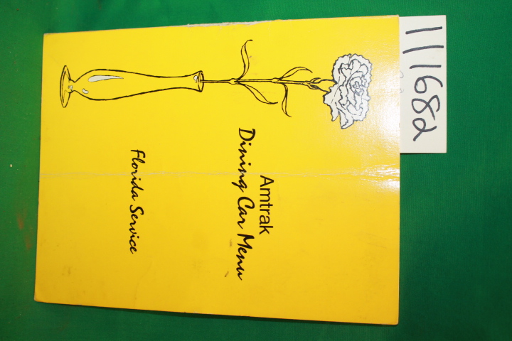 Amtrak: Amtrak Dining Car Menu Florida Service