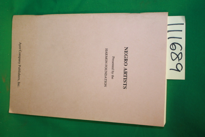 Johnson, Malvin Gray and Richmond Barthe and Sargent Johnson: Negro Artist