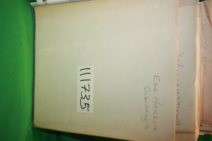 Egg Harbor: Map of Egg Harbor Quadrangle, New Jersey