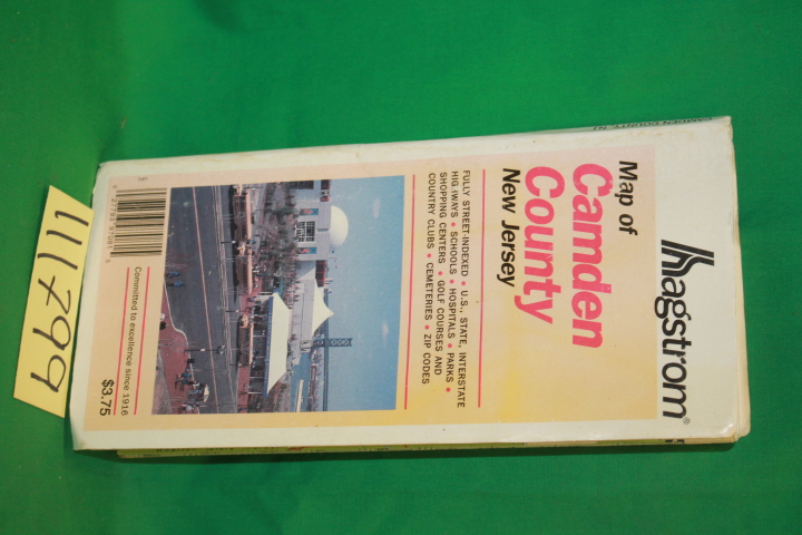 Hagstrom Company: Hagstrom Map of Camden County New Jersey