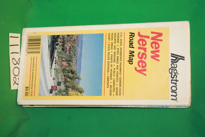 Hagstrom Company: Hagstrom New Jersey Road Map
