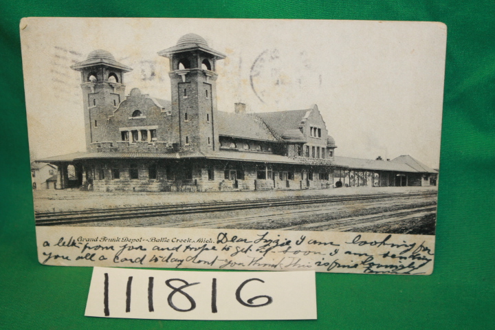 Grand Trunk Depot, Battle Creek, Mic...: Grand Trunk Depot, Battle Creek, Mic...