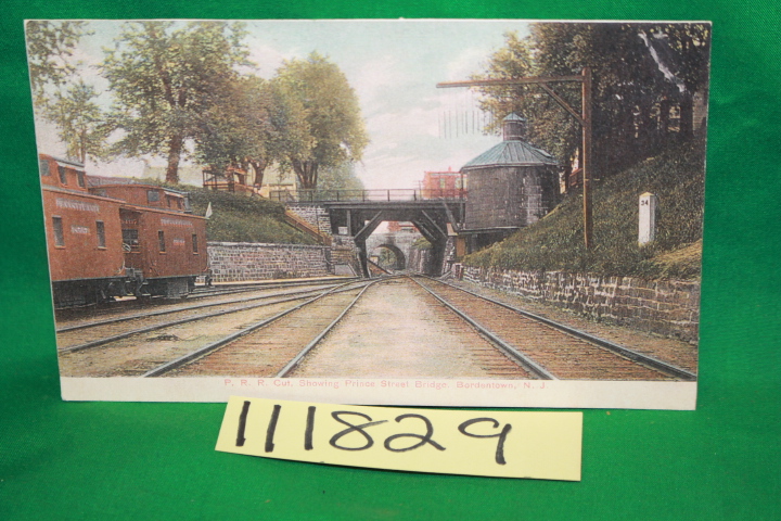 Kranefield, James E. (illustrator): P. R. R. Cut, Showing Prince Street Bridg...